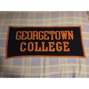 Vintage Georgetown College Felt Pennant Banner Collegiate of Ames University